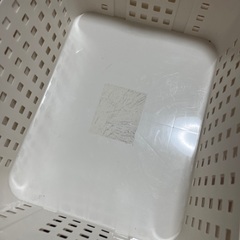 収納バスケット　2つの画像