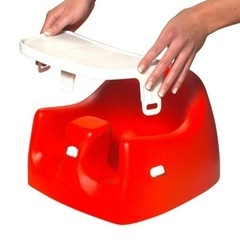 カリブ　ベビーチェア赤の画像