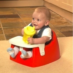 カリブ　ベビーチェア赤の画像