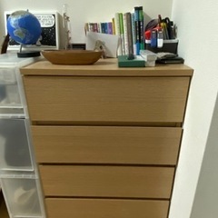 家具 収納家具 4段棚の画像