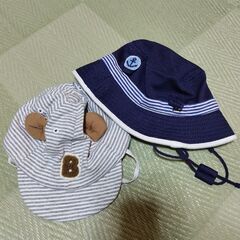 ベビー 帽子2点セット