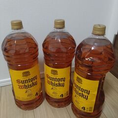 【新品未開封】サントリー角・４L・３本セットの１２L・角瓶 4000ml 4L×３サントリー ウイスキー ウィスキー japanese whisky 長S