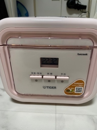 TIGER 炊飯器 tacook
