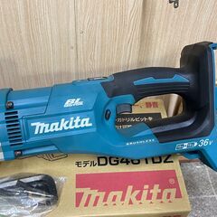 美品 makita マキタ 充電式アースオーガ DG461DZ アースオーガビット φ100mm φ200mm 延長バーの画像