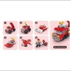 消防車　レゴ互換品　の画像