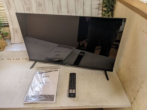 Hisense ハイビジョン スマート液晶テレビ 32A40H NEOエンジン 2Ksmart搭載 3波Wチューナー内蔵 外付けHDD対応　スマートTV ①