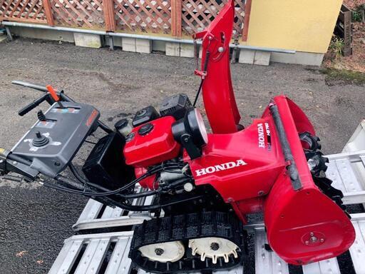 受け渡し決定。。ホンダ 除雪機 HS760 点検 整備済 中古品
