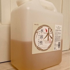 米 水溶性マッサージオイル 5L & ウォーターソルブル 無香 1Lの画像