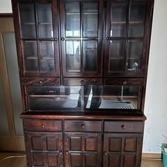 民芸家具 食器棚