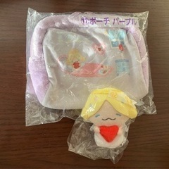 ジェオチャム　もこ　指人形・ポーチセット