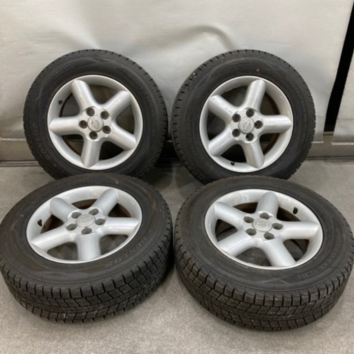 決まりました。スタッドレス　215/65R16   21年製　バリ山　エクストレイル純正ホイール