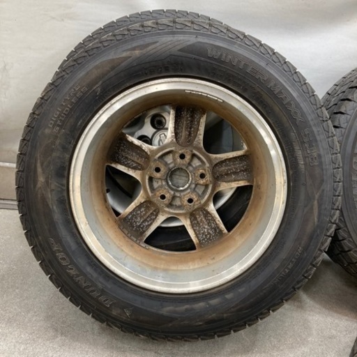 決まりました。スタッドレス　215/65R16   21年製　バリ山　エクストレイル純正ホイール