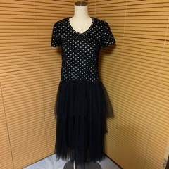 axes femme アクシーズファム☆ワンピース(黒)