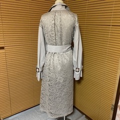 【人気】春コート🌸バックレース トレンチコート