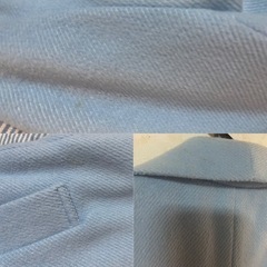 arrow アロー コート 水色 アウター レディース ファーの画像