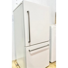 【無印良品】藤澤直人デザイン♪157L 2ドア冷蔵庫 バータイプのシンプルデザイン ホワイト 新生活 オフィス 説明書付き♡ 日時確定の方優先の画像