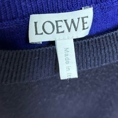 LOEWE バイカラーニット　未使用の画像