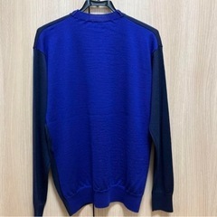 LOEWE バイカラーニット　未使用の画像