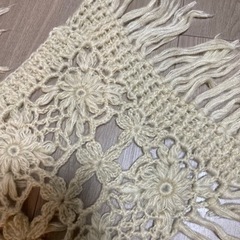 ストール　マフラー　花柄の画像