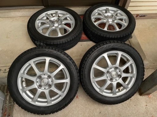 終了:スタッドレスタイヤ中古品4本セット