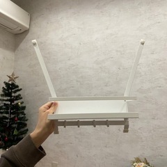 キッチン収納　レンジフードフック