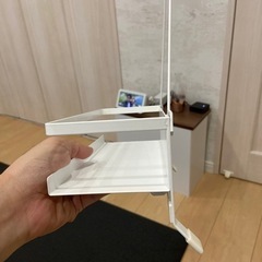 キッチン収納　レンジフードフックの画像