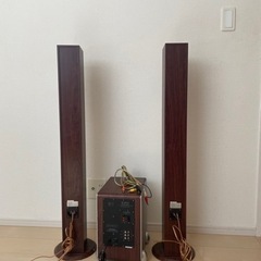 【ジャンク】CAV パワーサブウーファー&スピカーセットの画像