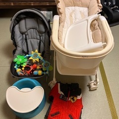手動ハイローチェア  バンボ　バウンザー　おもちゃの画像