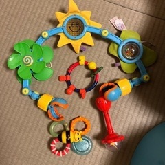 手動ハイローチェア  バンボ　バウンザー　おもちゃの画像