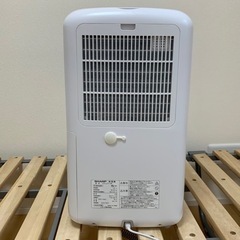 2020年製 シャープ 衣類乾燥除湿機 CV-J71-W プラズマクラスター