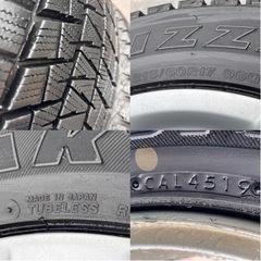 バリ山 スタッドレスタイヤ NISSAN 215/60R17 5穴