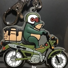 ハンターカブ　ラバーキーホルダー(未使用)の画像