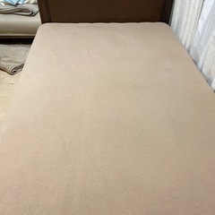 シモンズ製収納付きベッド(セミダブル)(骨組みのみ)の画像