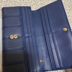 クレリア長財布（ネイビー）の画像