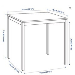 IKEA ダイニングテーブルセットの画像