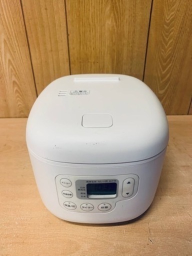 ET1707番⭐️無印良品しゃもじ置き付き炊飯器⭐️