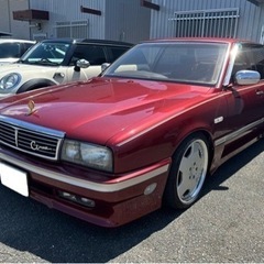 売却済　受付終了致しました　日産 Y31シーマ　タイプⅡLTD 全国陸送　エアサス　ローダウンの画像