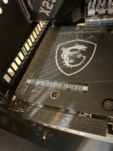バラ売り可能！Corei7 7800x rtx2080ti水冷 ゲーミングPC 5点セット