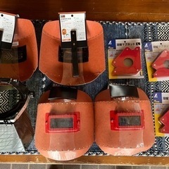 溶接必需品！溶接面と溶接マグネット‼の画像