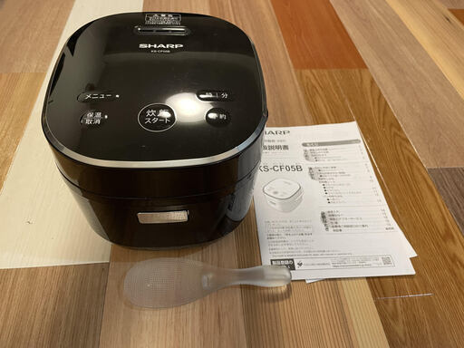 シャープ　3号炊き炊飯器　KS-CF05B　2020年製