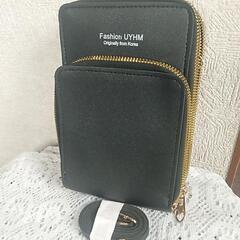 スマホお財布ショルダー黒