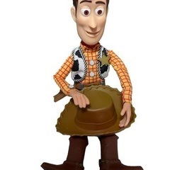 【SOLD】ディズニー好きさん必見　トイストーリー　ウッディ&バズ　トーキングフィギュアの画像