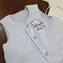 無料◆50～60㎝短肌着長肌着ロンパースベストの画像