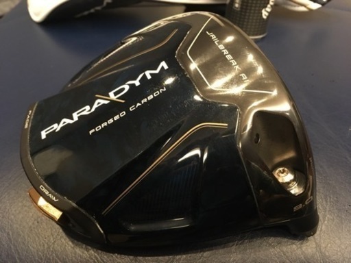 キャロウェイ　パラダイム　ドライバーヘッド　9.0° ヘッドカバー　新品　付き 保証書付き  