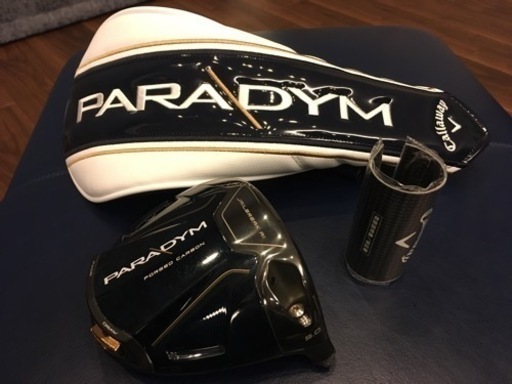 キャロウェイ　パラダイム　ドライバーヘッド　9.0° ヘッドカバー　新品　付き 保証書付き
