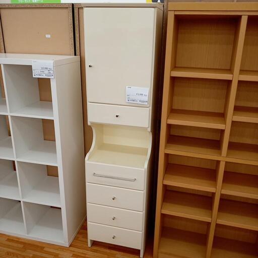 ★ジモティ割あり★ 収納棚　ホワイト　クリーニング済　YJ1075