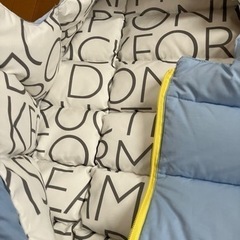 Baby Cocoon ダウン90% ダウンシュラフ　おくるみ布団の画像