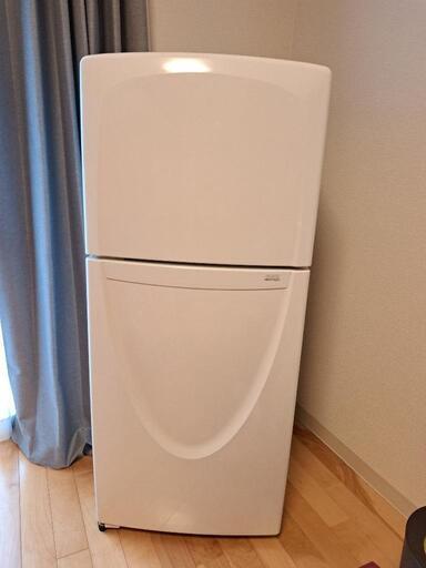 冷蔵庫　110L　2ドア　白　左開き