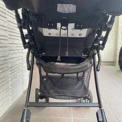 👶🏻新生児から使える⭐︎黒⭐︎ベビーカー⭐︎説明書ありの画像