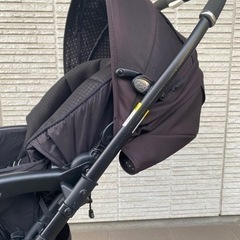👶🏻新生児から使える⭐︎黒⭐︎ベビーカー⭐︎説明書ありの画像